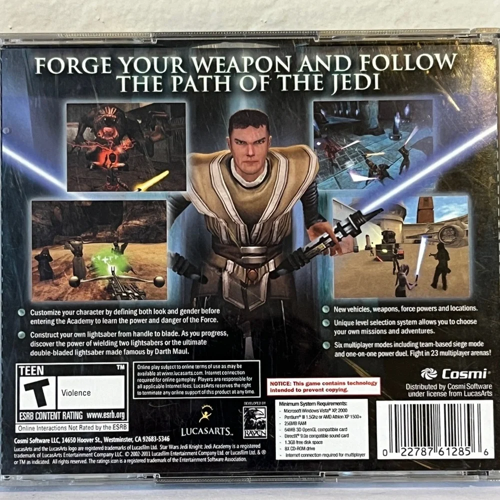 Star Wars: Jedi Knight -- Jedi Academy (PC, 2003)
